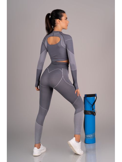 Komplet GYM 847 Grey, Kolor: grey, Rozmiar: L  sklep ebielizna.pl