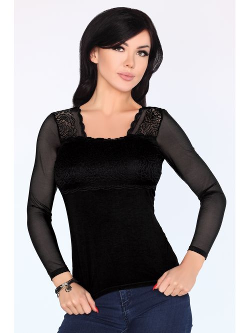 Bluzka Halima Black, Kolor: black, Rozmiar: S/M  sklep ebielizna.pl