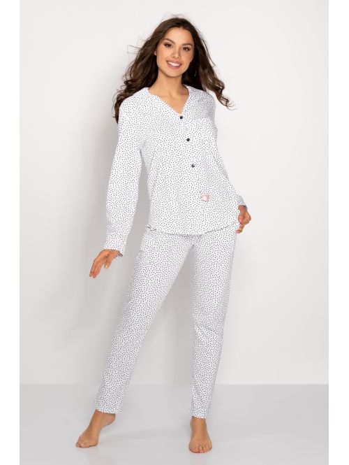 Piżama Delicate Style, Kolor: WHITE, Rozmiar: S  sklep ebielizna.pl