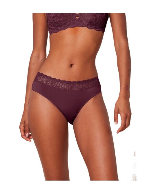 Triumph majtki damskie tai  Feel of Modal Tai, Kolor: burgund, Rozmiar: XS  sklep ebielizna.pl