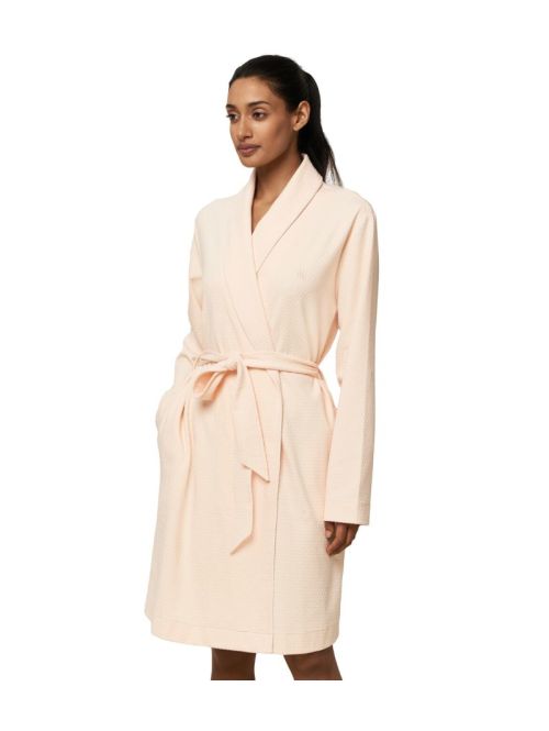 Szlafrok damski Triumph Robes WAFFLE ROBE 01, Kolor: beż, Rozmiar: 36/38  sklep ebielizna.pl