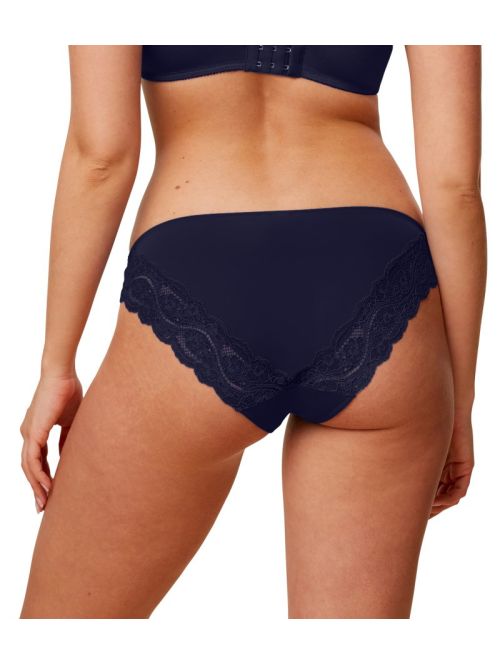 Triumph majtki damskie tai Lovely Micro Tai, Kolor: głęboki granat, Rozmiar: XS  sklep ebielizna.pl