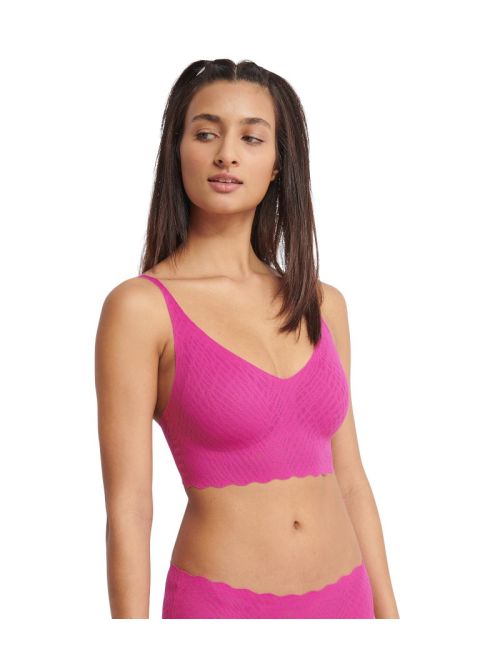Sloggi biustonosz braletka ZERO Feel Bliss Bralette, Kolor: różowy, Rozmiar: S  sklep ebielizna.pl