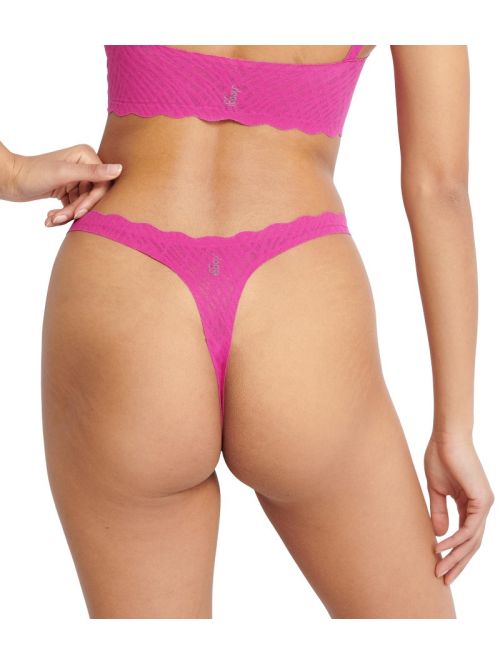 Sloggi majtki damskie stringi ZERO Feel Bliss String, Kolor: różowy, Rozmiar: S  sklep ebielizna.pl