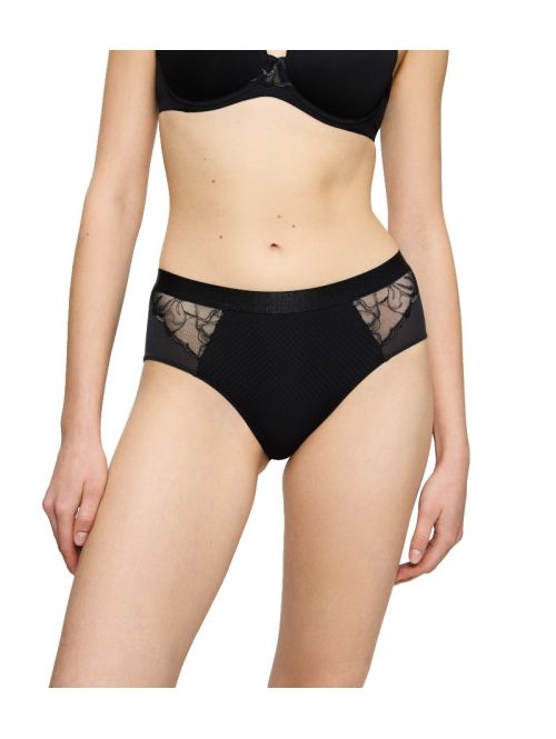 Triumph majtki damskie maxi Wild Azalea Florale Maxi, Kolor: czarny, Rozmiar: 36  sklep ebielizna.pl