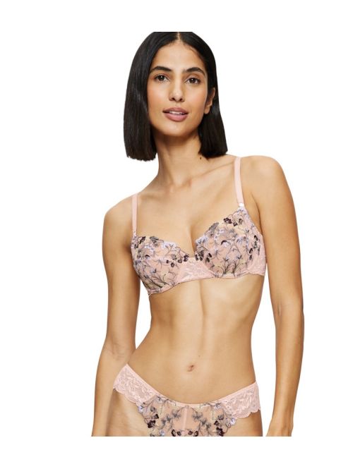 Triumph biustonosz miękki na fiszbinie Sensual Spotlight W, Kolor: beżowy z nadrukiem, Rozmiar: 80G  sklep ebielizna.pl