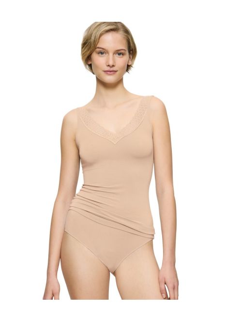 Triumph koszulka damska  Feel of Modal Tank Top, Kolor: cielisty, Rozmiar: S  sklep ebielizna.pl