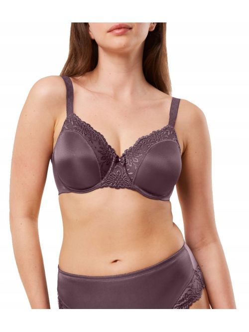Biustonosz Minimizer Triumph Ladyform Soft W X, Kolor: śliwkowy, Rozmiar: 85C  sklep ebielizna.pl