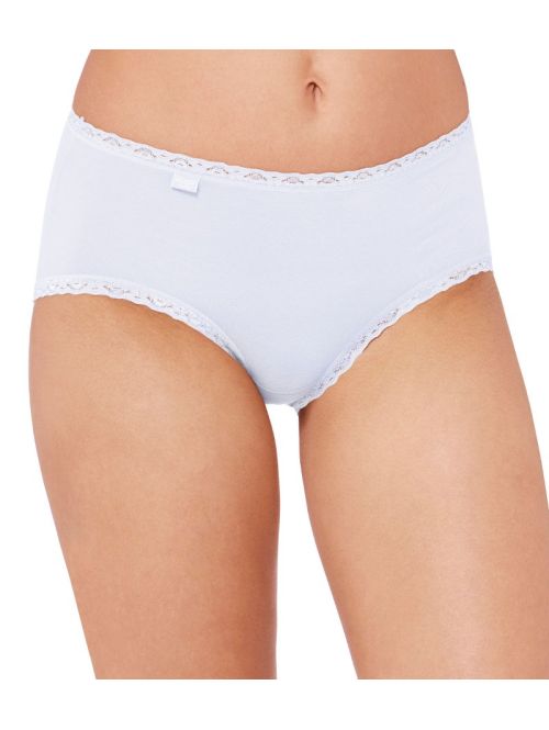 Majtki damskie sloggi 24/7 Cotton Lace Midi, Kolor: biały, Rozmiar: 46  sklep ebielizna.pl