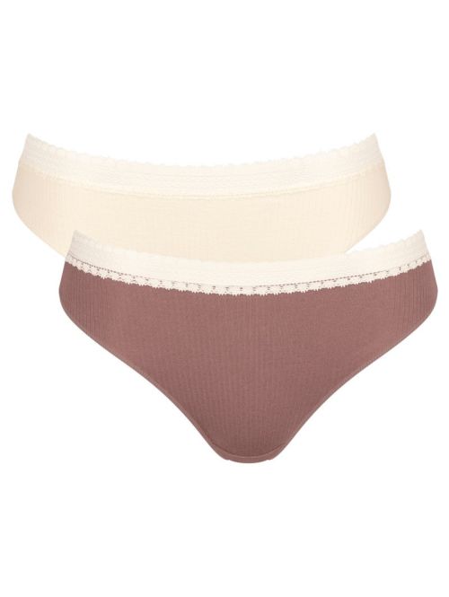 2 x Majtki damskie sloggi GO Ribbed R Tai C2P, Kolor: wielokolorowy, Rozmiar: S  sklep ebielizna.pl