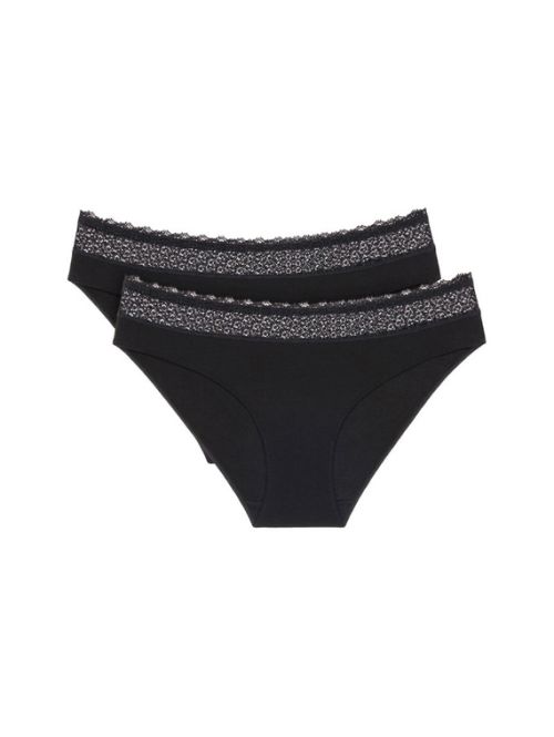 2 x Majtki damskie Triumph Feel of Modal Tai 2P, Kolor: czarny, Rozmiar: XL  sklep ebielizna.pl