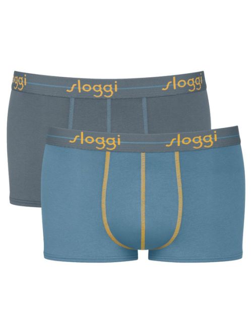 Sloggi dwupak majtki męskie sloggi men Start Hipster C2P box, Kolor: wielokolorowy-V011, Rozmiar: XXL  sklep ebielizna.pl