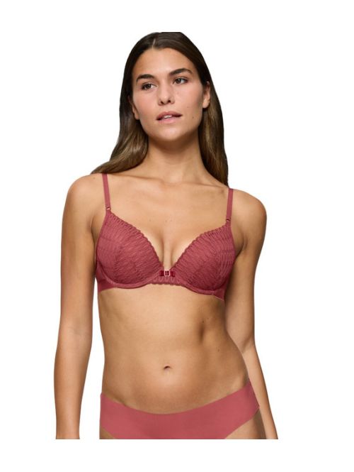 Biustonosz usztywniany push-up Triumph Aura Spotlight T WHU, Kolor: truskawkowy, Rozmiar: 75A  sklep ebielizna.pl