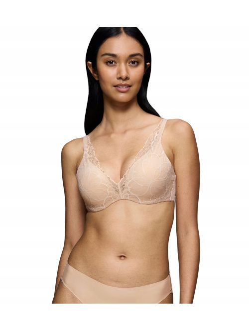 Biustonosz Triumph Body Make-Up Illusion Lace WP, Kolor: beżowy, Rozmiar: 70B  sklep ebielizna.pl