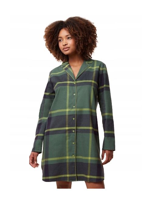 Koszula Nocna Triumph Boyfriend NDW X Checks, Kolor: zielony, Rozmiar: 38  sklep ebielizna.pl