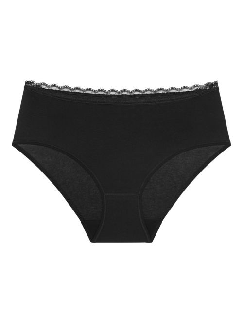 Triumph majtki damskie MIdi  Feel Of Cotton Midi, Kolor: czarny, Rozmiar: 36  sklep ebielizna.pl