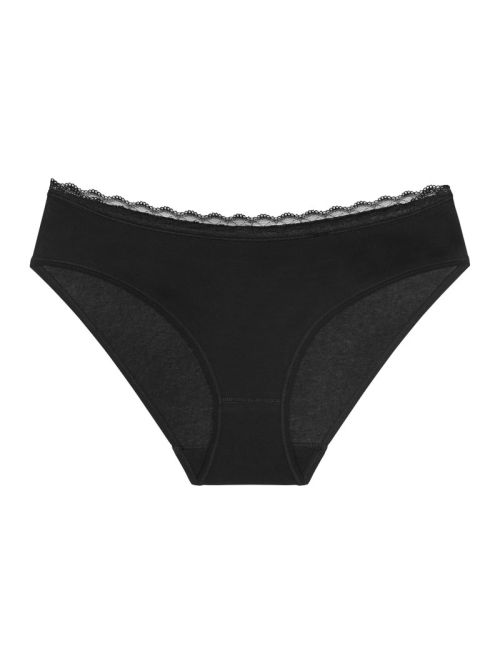 Triumph majtki damskie  typu tai  Feel Of Cotton Tai, Kolor: czarny, Rozmiar: 36  sklep ebielizna.pl