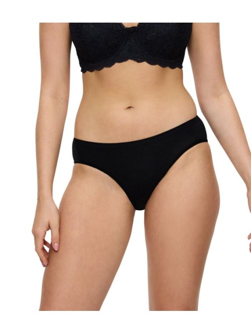 Triumph majtki damskie tai Sense Of Cotton Tai, Kolor: czarny, Rozmiar: 36  sklep ebielizna.pl