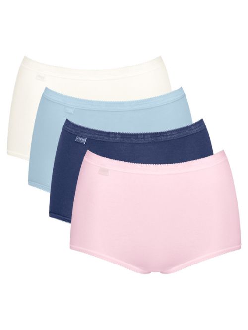 4 x  Majtki damskie sloggi Basic+ Maxi C4P, Kolor: wielokolorowy, Rozmiar: 44  sklep ebielizna.pl
