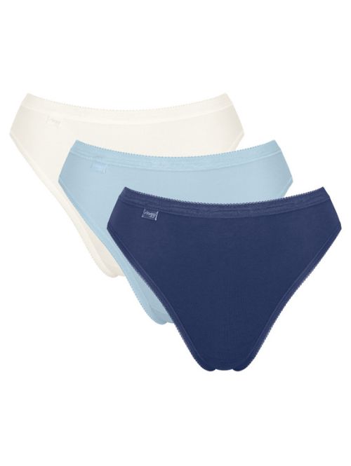 3 x Majtki damskie sloggi Basic+ Tai C3P, Kolor: wielokolorowy-V020, Rozmiar: 38  sklep ebielizna.pl