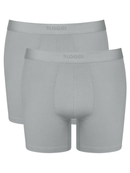 2 x Majtki męskie sloggi men EVER Ease Short 2P, Kolor: szary, Rozmiar: S  sklep ebielizna.pl