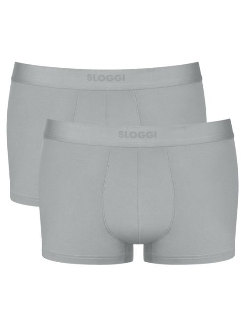 2 x Majtki męskie sloggi men EVER Ease Hipster 2P, Kolor: szary, Rozmiar: S  sklep ebielizna.pl