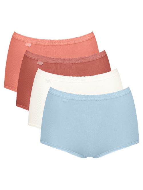 4 x  Majtki damskie sloggi Basic+ Maxi C4P, Kolor: wielokolorowy V022, Rozmiar: 40  sklep ebielizna.pl