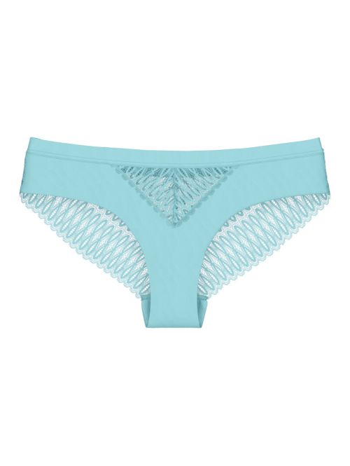 Majtki damskie Triumph Aura Spotlight T Brazilian, Kolor: błękitny, Rozmiar: 36  sklep ebielizna.pl