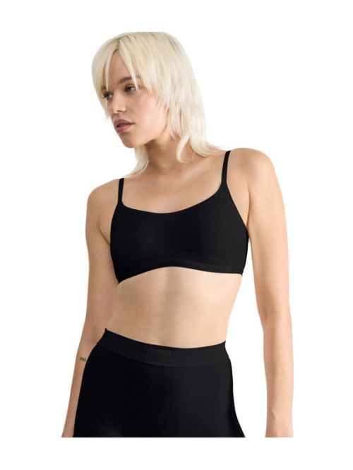 Sloggi biustonosz bez fiszbin GO Daily Cotton Top, Kolor: czarny, Rozmiar: XL  sklep ebielizna.pl