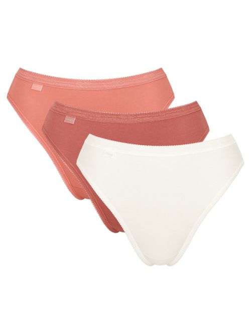 3 x Majtki damskie sloggi Basic+ Tai C3P, Kolor: wielokolorowy V021, Rozmiar: 40  sklep ebielizna.pl