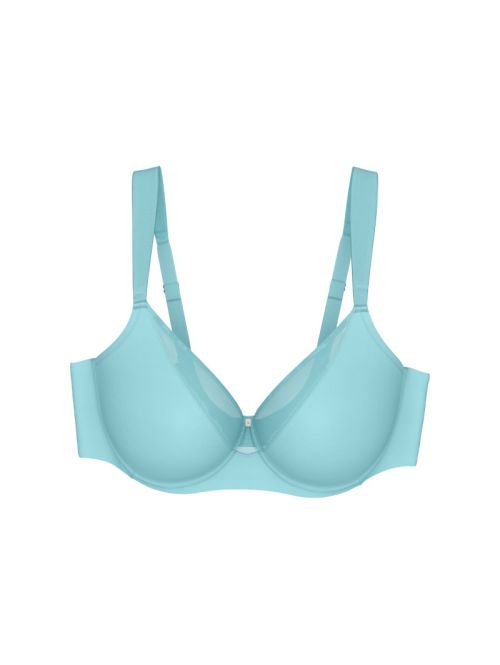 Biustonosz miękki na fiszbinie Triumph True Shape Sensation T W01, Kolor: błękitny, Rozmiar: 70D  sklep ebielizna.pl