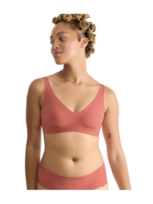 Biustonosz sloggi ZERO Feel 2.0 Soft bra, Kolor: pomarańczowy, Rozmiar: S  sklep ebielizna.pl