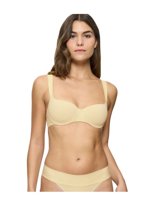 Biustonosz Triumph Body Make-Up Illusion Balconette, Kolor: żółty, Rozmiar: 75E  sklep ebielizna.pl