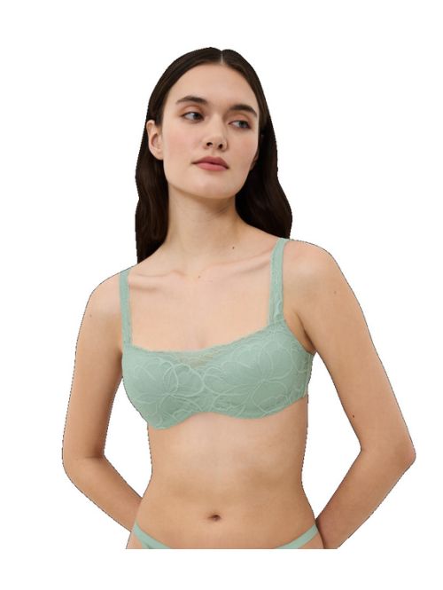 Biustonosz Triumph Body Make-Up Illusion Lace Balconette, Kolor: miętowy, Rozmiar: 70B  sklep ebielizna.pl