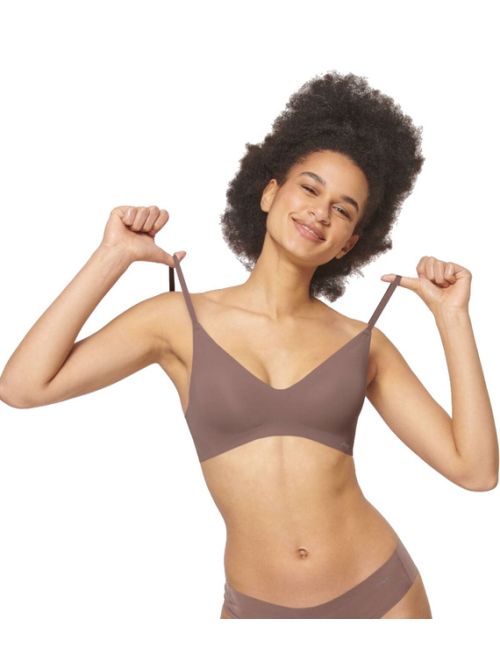 Biustonosz sloggi ZERO Feel Ultra Bra EX, Kolor: kakaowy, Rozmiar: M  sklep ebielizna.pl
