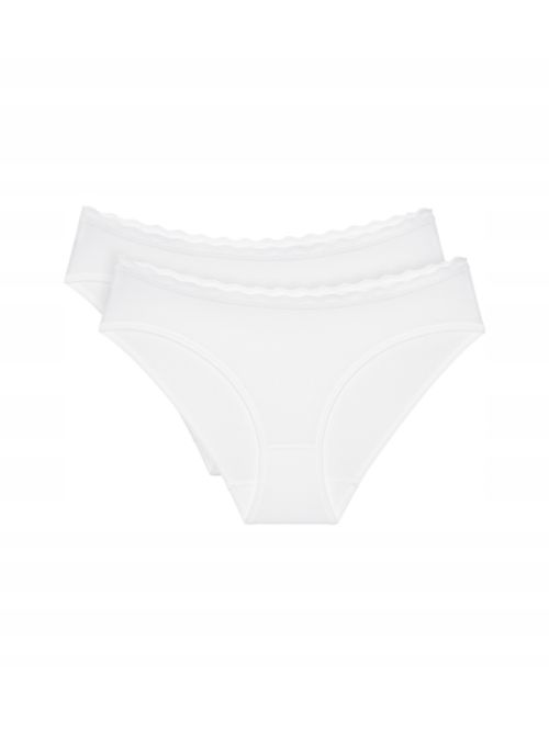 Majtki damskie Triumph Feel of Cotton Tai 2P, Kolor: biały, Rozmiar: 38  sklep ebielizna.pl