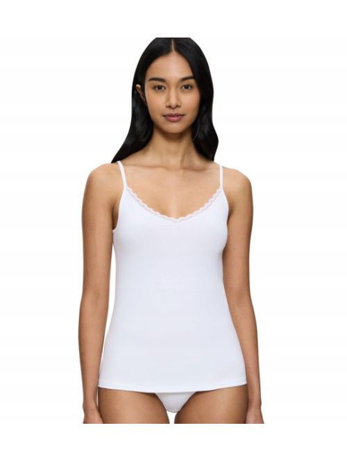 Koszulka Triumph Feel of Cotton Spaghetti Top, Kolor: biały, Rozmiar: 36  sklep ebielizna.pl