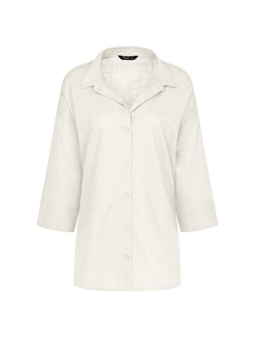Koszula damska Triumph Summer Wear Boyfriend Shirt, Kolor: śmietankowy, Rozmiar: 44  sklep ebielizna.pl