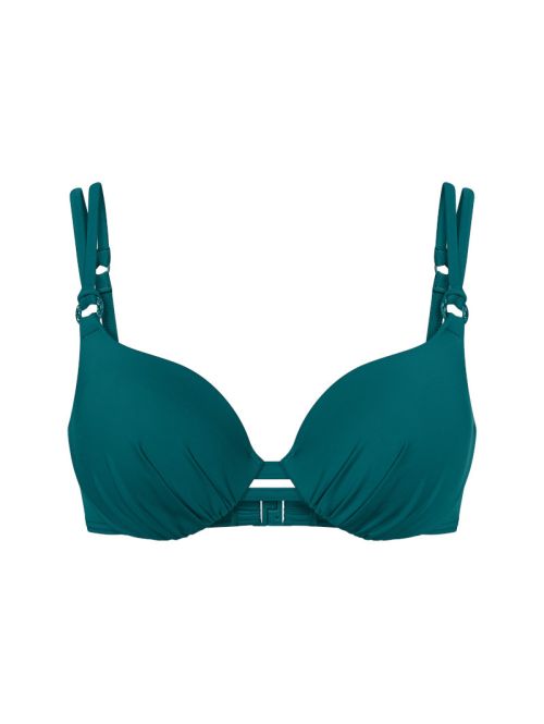 Triumph biustonosz kąpielowy usztywniany na fiszbinie Summer Mix & Match WP 02 sd, Kolor: zielony, Rozmiar: 36B  sklep ebielizna.pl