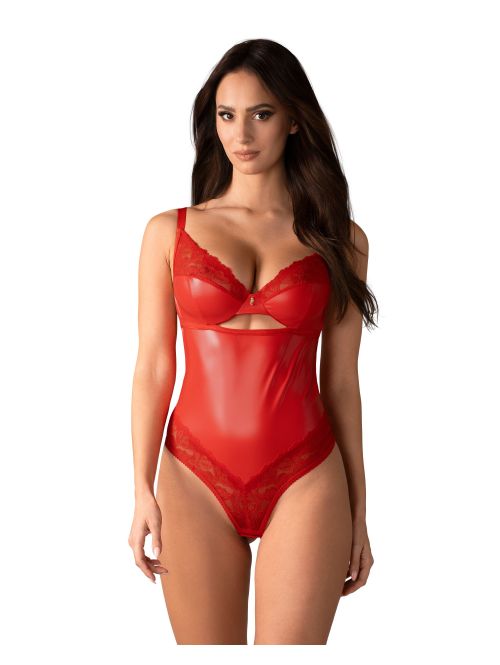 Body Aliosa, Kolor: czerwony, Rozmiar: L/XL  sklep ebielizna.pl