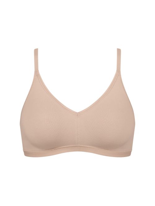Biustonosz sloggi GO Daily Cotton Soft bra, Kolor: beżowy, Rozmiar: S  sklep ebielizna.pl