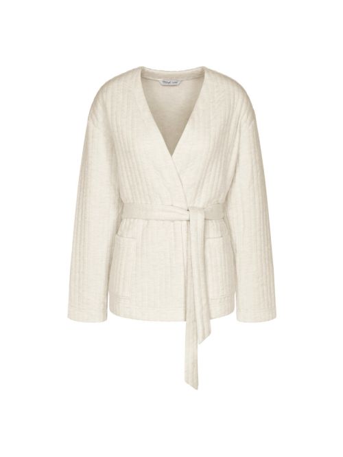 Sweter kimono Triumph Cozy Comfort Robe Top Quilted, Kolor: beżowy, Rozmiar: 38  sklep ebielizna.pl
