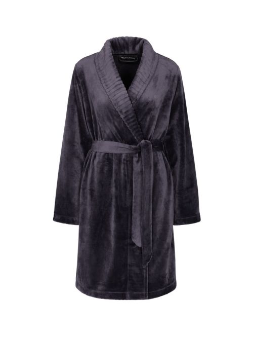 Szlafrok damski Triumph Robes Fleece Robe 01, Kolor: szary, Rozmiar: 36/38  sklep ebielizna.pl
