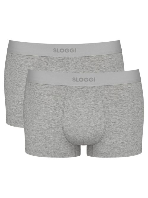 2 x Majtki męskie sloggi men EVER Ease Hipster 2P, Kolor: melanż, Rozmiar: S  sklep ebielizna.pl