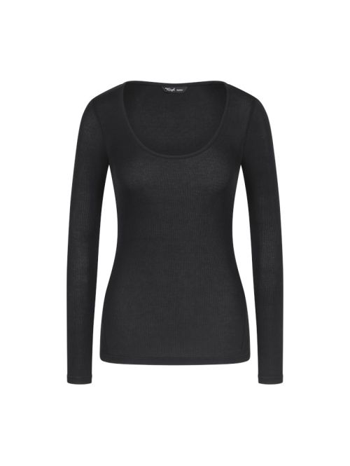 Top damski Triumph Beauty Layers Top Scoop Neck, Kolor: czarny, Rozmiar: XS  sklep ebielizna.pl