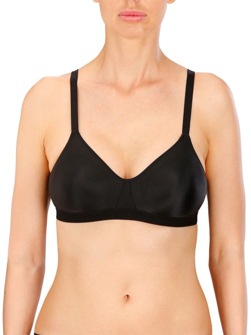 Lekki biustonosz sportowy Naturana 5021 czarny, Kolor: czarny, Rozmiar: 90B  sklep ebielizna.pl