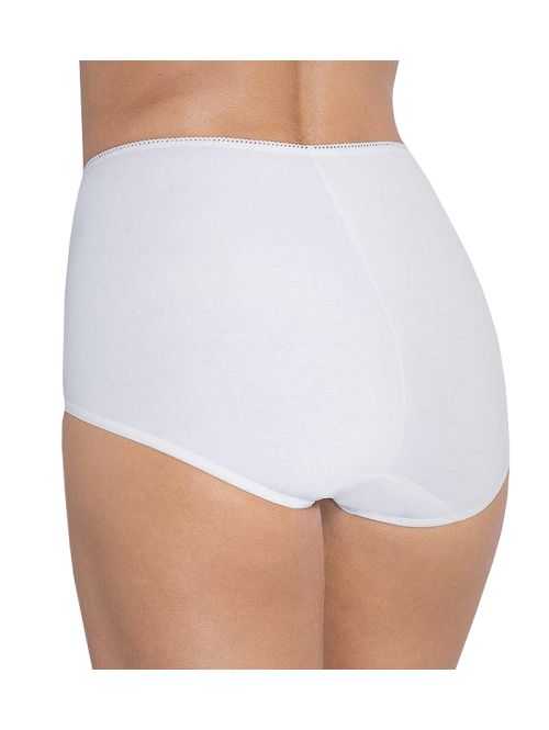 Wygodne majtki z bawełny o zabudowanym fasonie Sloggi 24/7 Cotton Maxi biały, Kolor: biały, Rozmiar: 38  sklep ebielizna.pl