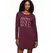 Triumph Nightdresses NDK LSL X, Kolor: bordowy, Rozmiar: 38