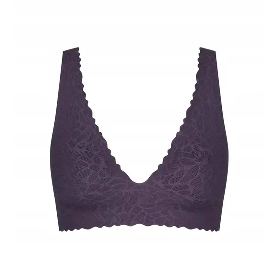 Biustonosz Sloggi Zero Feel Lace 2.0 Top, Kolor: fioletowy, Rozmiar: XS, 4 image