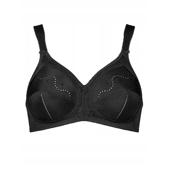 Triumph biustonosz miękki bez fiszbin Doreen + Cotton 01 N, Kolor: czarny, Rozmiar: 110D, 3 image